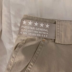 FIVESTAR GENERAL CO. Sierra Womens | Cargo Pants | 3/26 | New Condition | Khaki